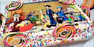 Bolo de Chocolate Turma do Chaves