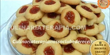 Biscoitinhos Amanteigados com Goiabada