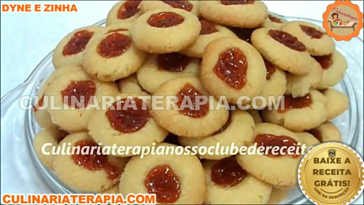 Biscoitinhos Amanteigados com Goiabada