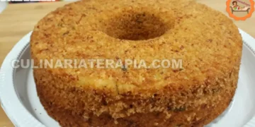 Bolo Saudável para Jantar Almoço ou Lanche