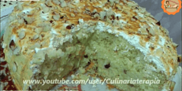 Bolo Gelado de Castanha do Brasil