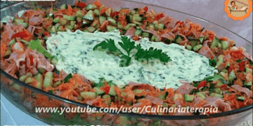 Salada de Maionese Legumes e Alface