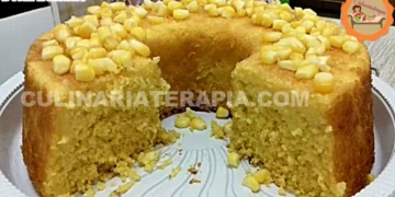 Bolo de Milho Verde e Flocão de Milho
