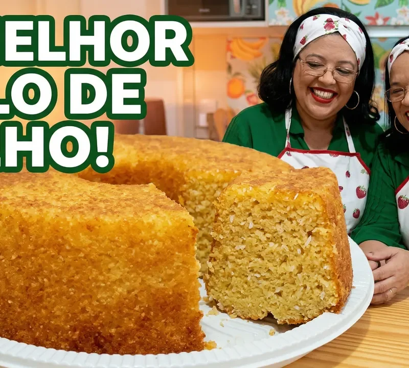 Bolo Flocão de Milho