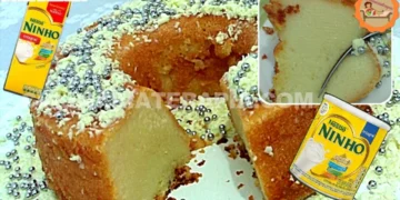 Bolo Mole 2 Leites Fácil e Rápido