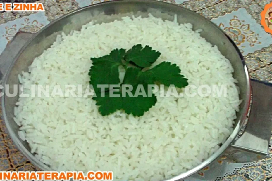 Arroz Branco Simples Soltinho Fácil