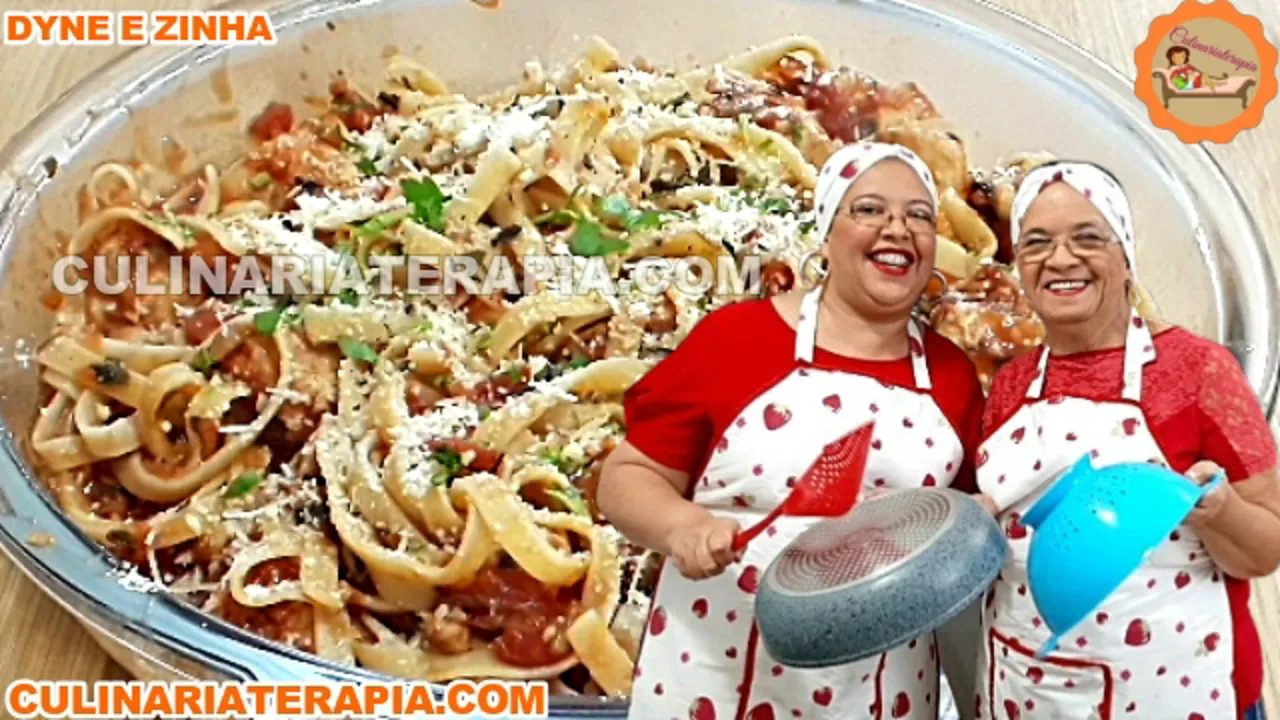 Macarronada com Frango Fácil e Deliciosa