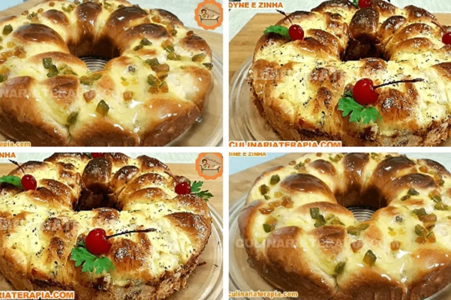 2 Receitas de Roscas Doce e Salgada de Festa