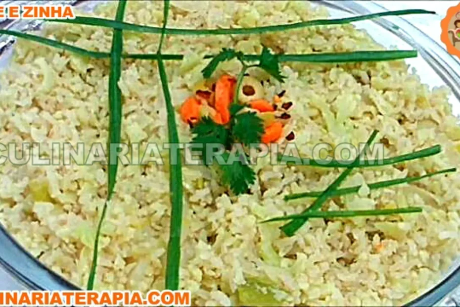 Arroz Integral Light com Couve-Flor