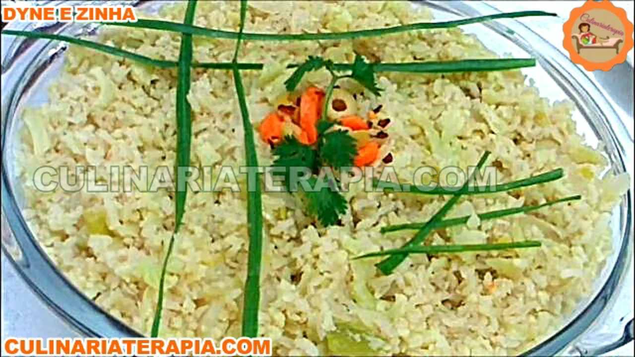 Arroz Integral Light com Couve-Flor