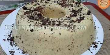 Sobremesa Fácil de Pudim de Maracujá com Chocolate