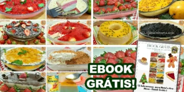 12 Sobremesas para Natal e Ano Novo Ebook Grátis 1