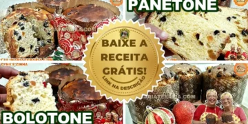 Bolotone e Panetone Fofinhos para o Natal
