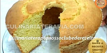 Bolo de Laranja com Casca e Tudo Super Fofinho