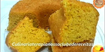 Bolo de Milho Verde e Fubá sem Glúten e sem Lactose