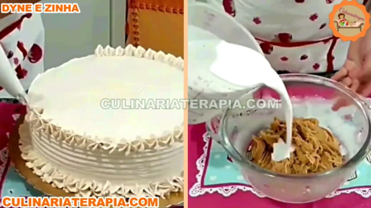 Chantininho de Doce de Leite para Decoração e Recheio de Bolos