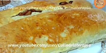 Pão Salgado com Recheio de Linguiça Acebolada