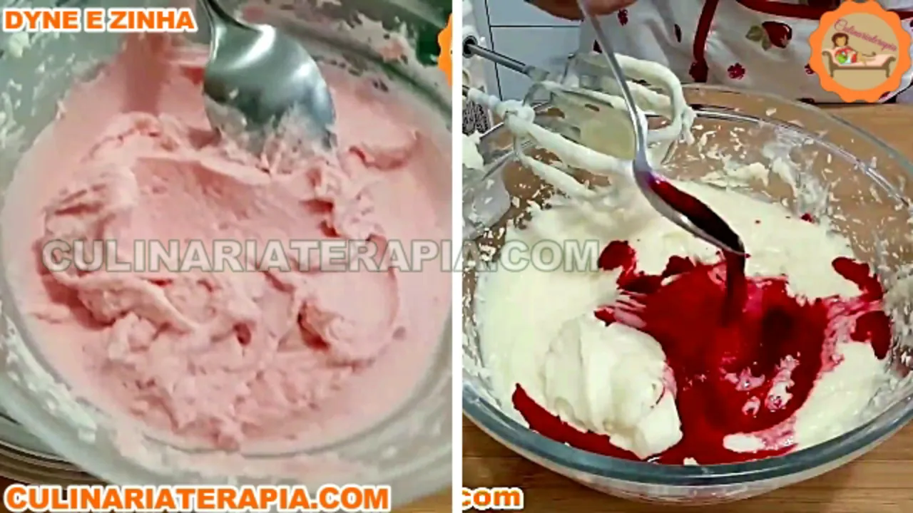 Chantilly Salgado Cor de Rosa com Corante Natural