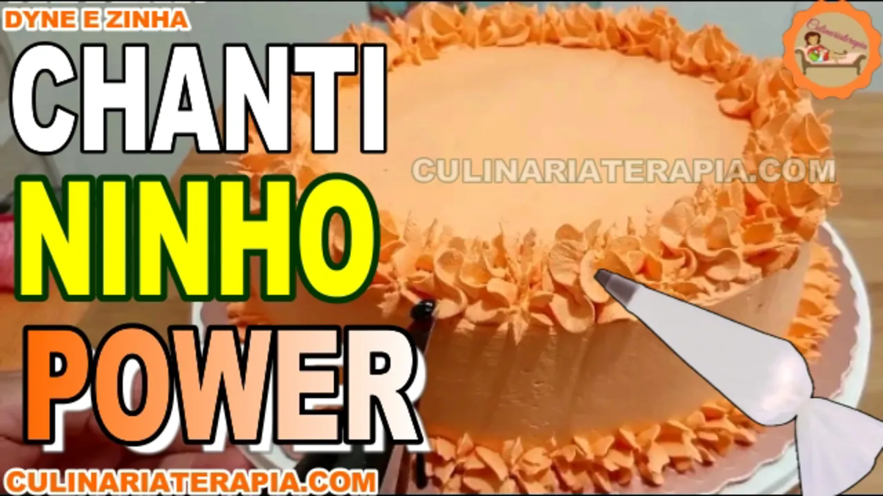 Chantininho Power que Não Derrete na Decoração de Bolos