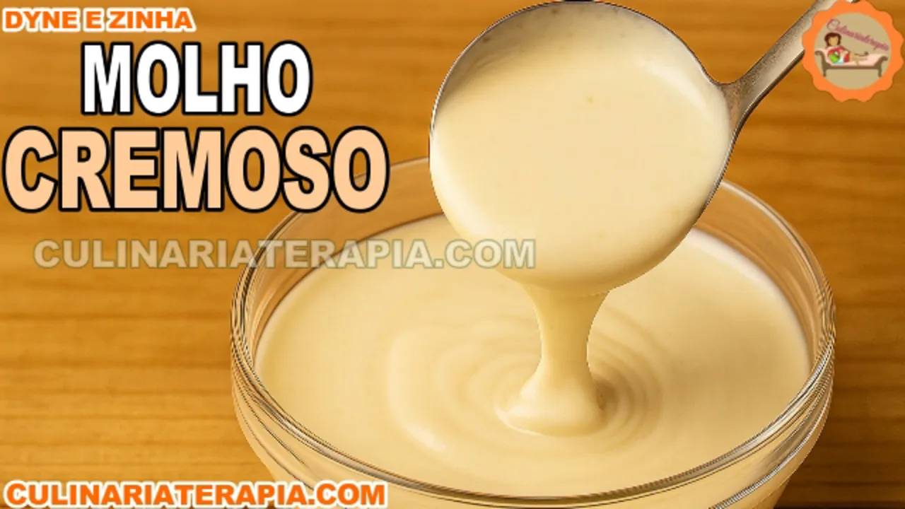 Molho Branco Cremoso Fácil