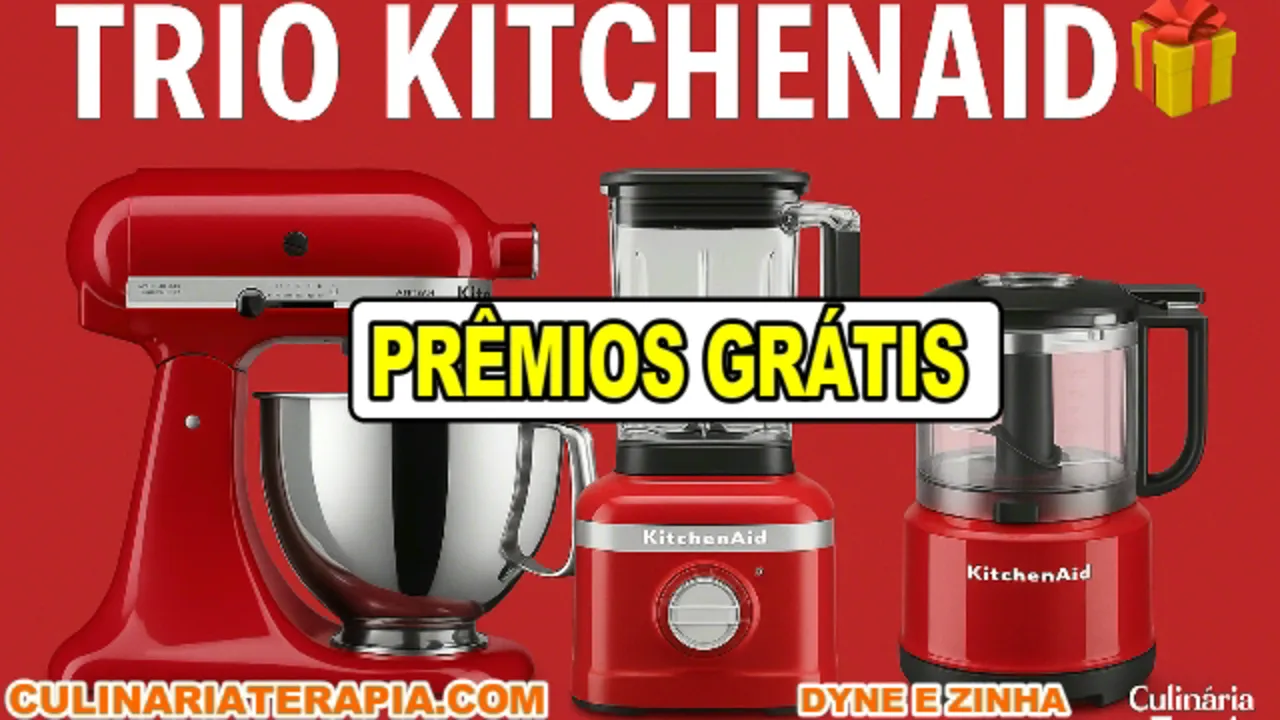 Trio de Prêmios KitchenAid