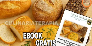 20 Receitas de Pães sem Glúten e sem Lactose Ebook Grátis 2