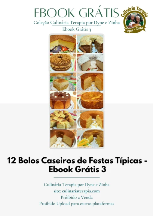 12 Bolos de Festa Típicas do Brasil Ebook Grátis 3 12 Bolos de Festa Típicas do Brasil Ebook Grátis 3