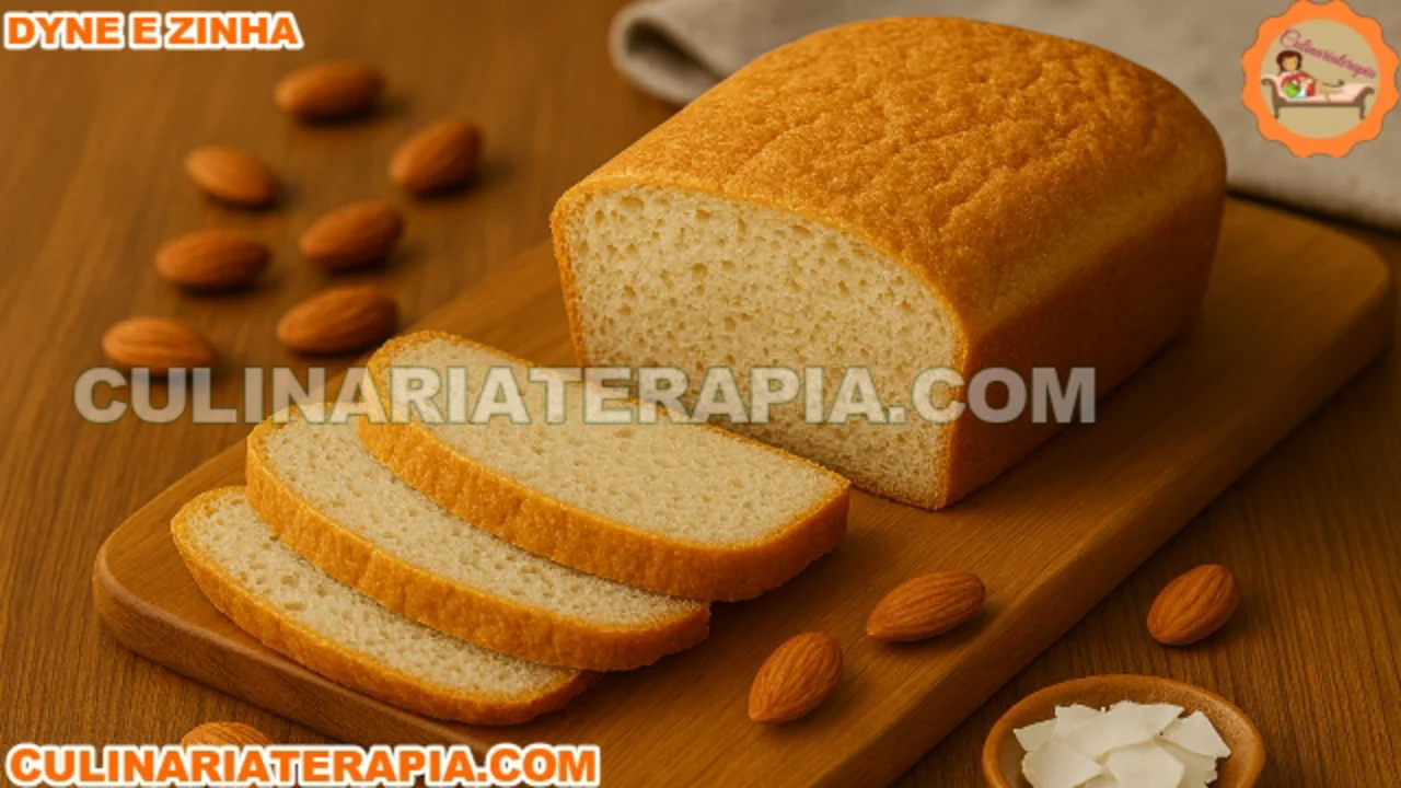 Pão de Amêndoas Low Carb