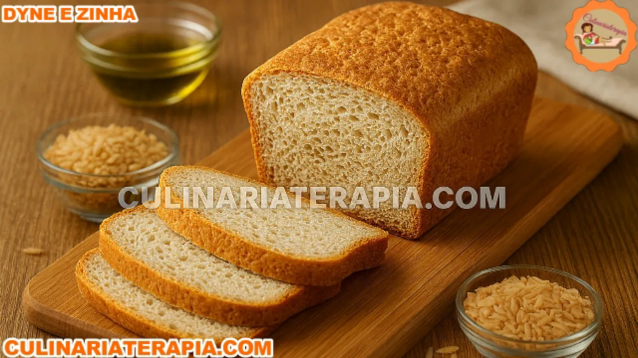 Pão de Arroz Integral Fofinho
