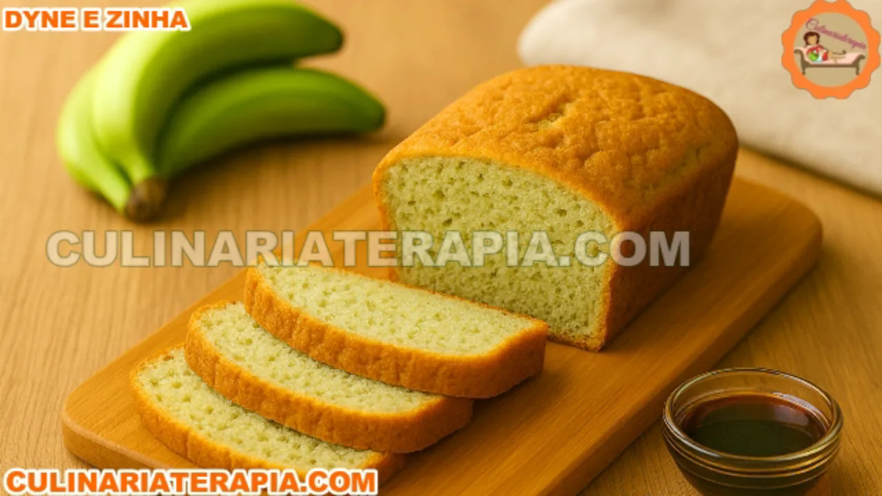 Pão de Banana Verde Funcional