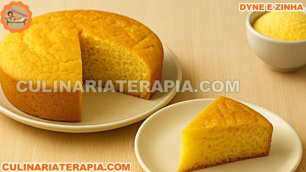 Pão de Fubá Macio