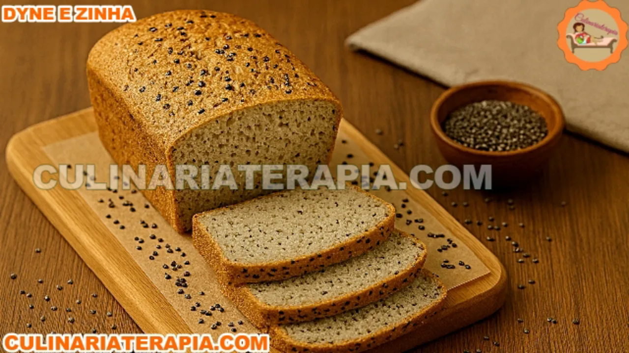 Pão de Quinoa e Chia
