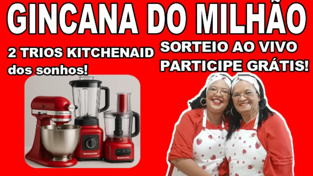 TRIO DE PRÊMIOS KITCHENAID