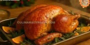 Peru de Natal Assado com Temperos Brasileiros