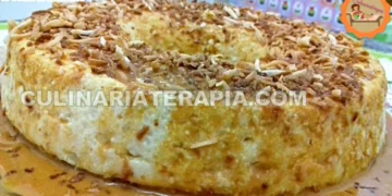 Pudim de Coco Queimado com Calda Caramelizada Cremosa