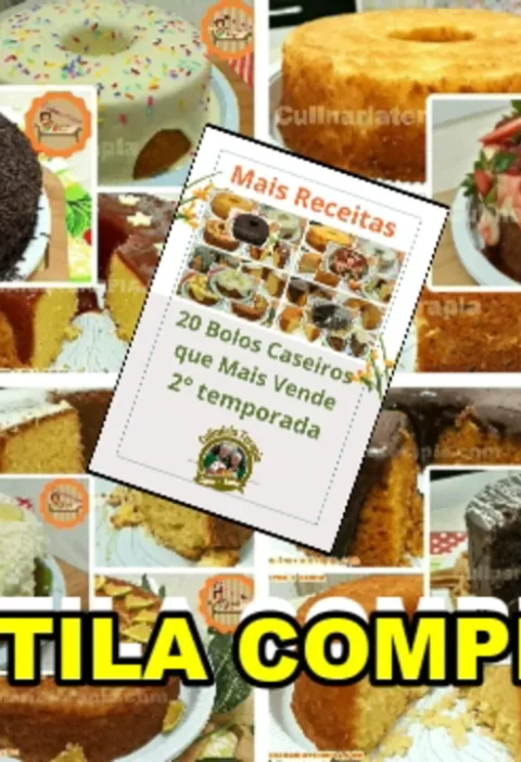 20 Bolos Caseiros Apostila 2ª Temporada