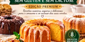 Apostila 12 Receitas de Bolos Sem Glúten e Sem Lactose